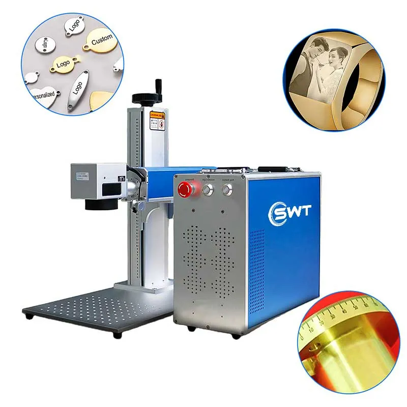 Портативный волоконный лазерный маркер CNC 20W 30W 50W 2