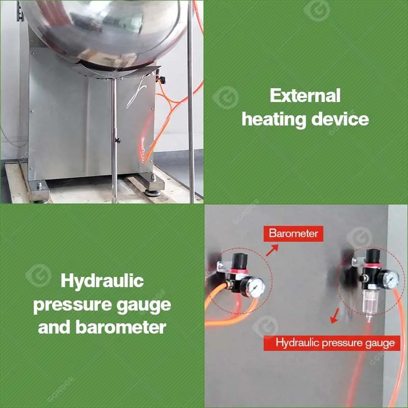 Машина для покрытия шоколадом орехов и конфет 6