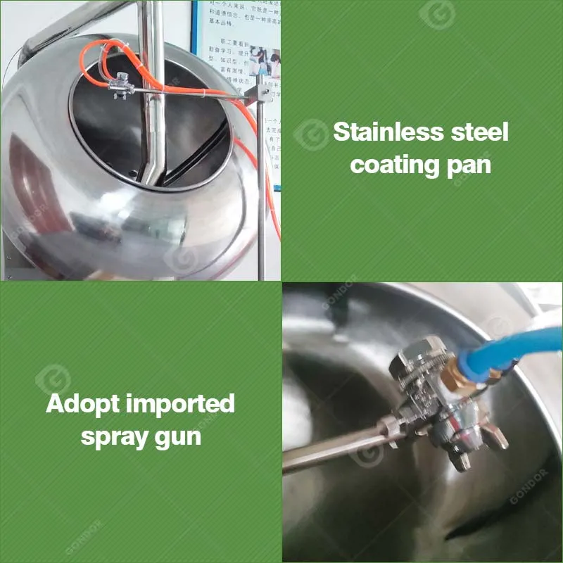 Машина для покрытия шоколадом орехов и конфет 5