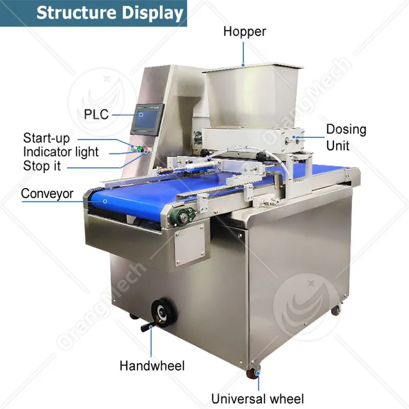 Машина для изготовления мини-песочного печенья с проволочным резаком 4