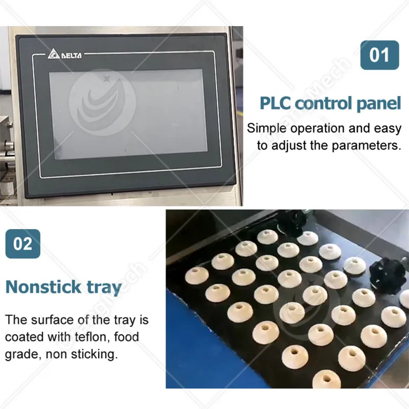 Машина для изготовления мини-песочного печенья с проволочным резаком 6