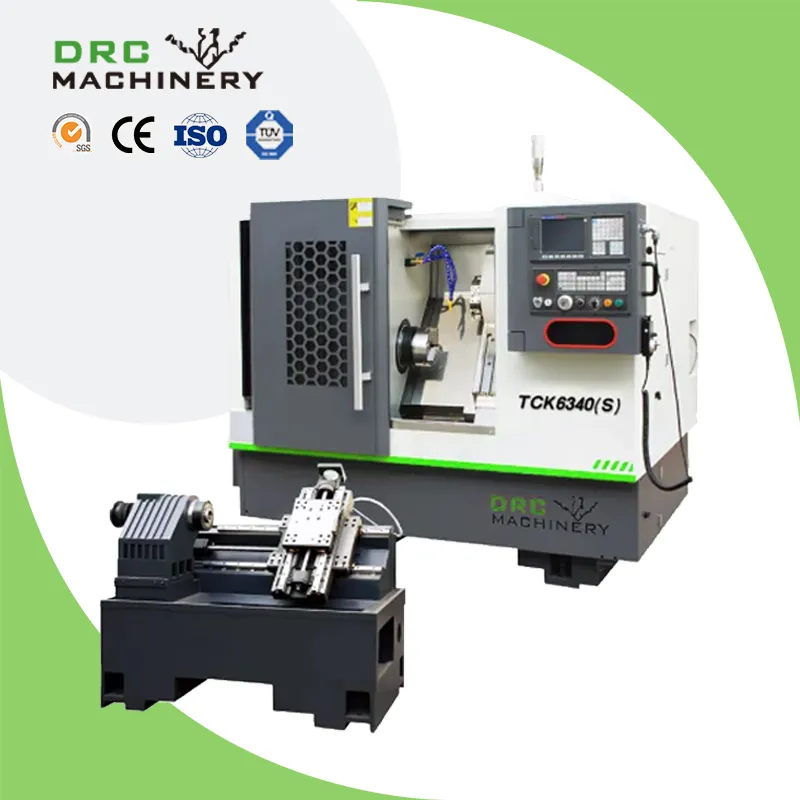 Профессиональный Горизонтальный Токарный Станок Tck6340 с Наклонной Кроватью