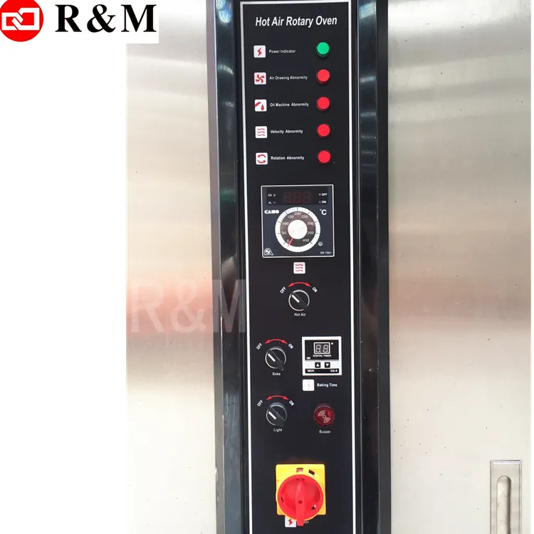 Промышленная ротационная печь для хлеба с большими полками 2