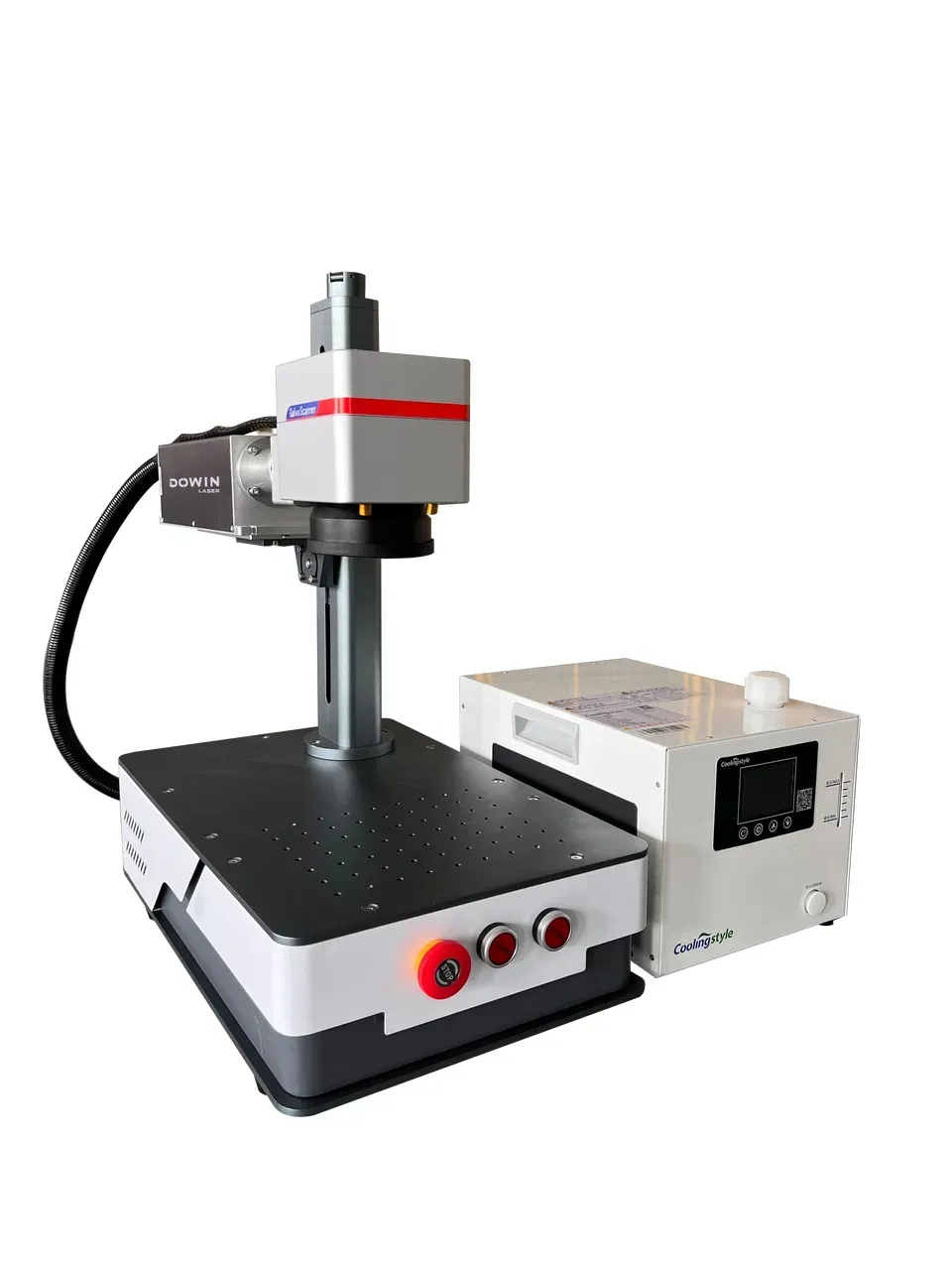 УФ лазерная маркировка 5W/10W/15W для дерева, ткани, бумаги, стекла, пластика 6