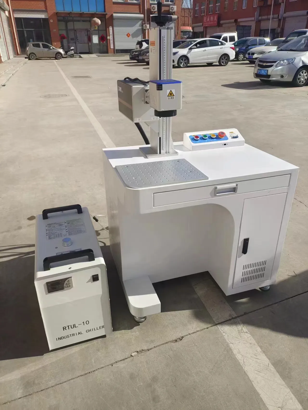 Профессиональный лазерный маркировочный принтер для промышленного применения 6