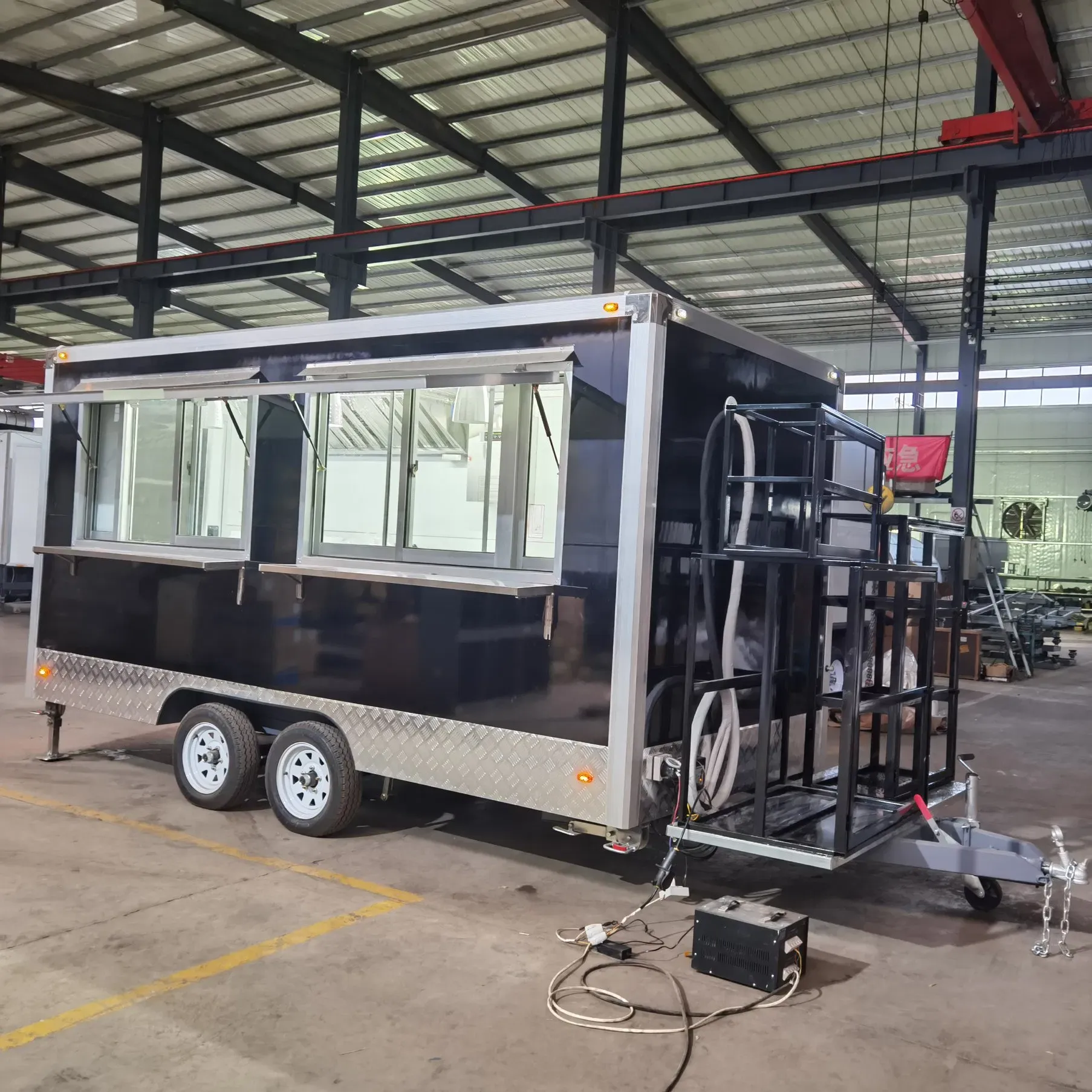 Мобильный прицеп для пищевых продуктов, фудтрак, уличный фуд-трак на продажу 6