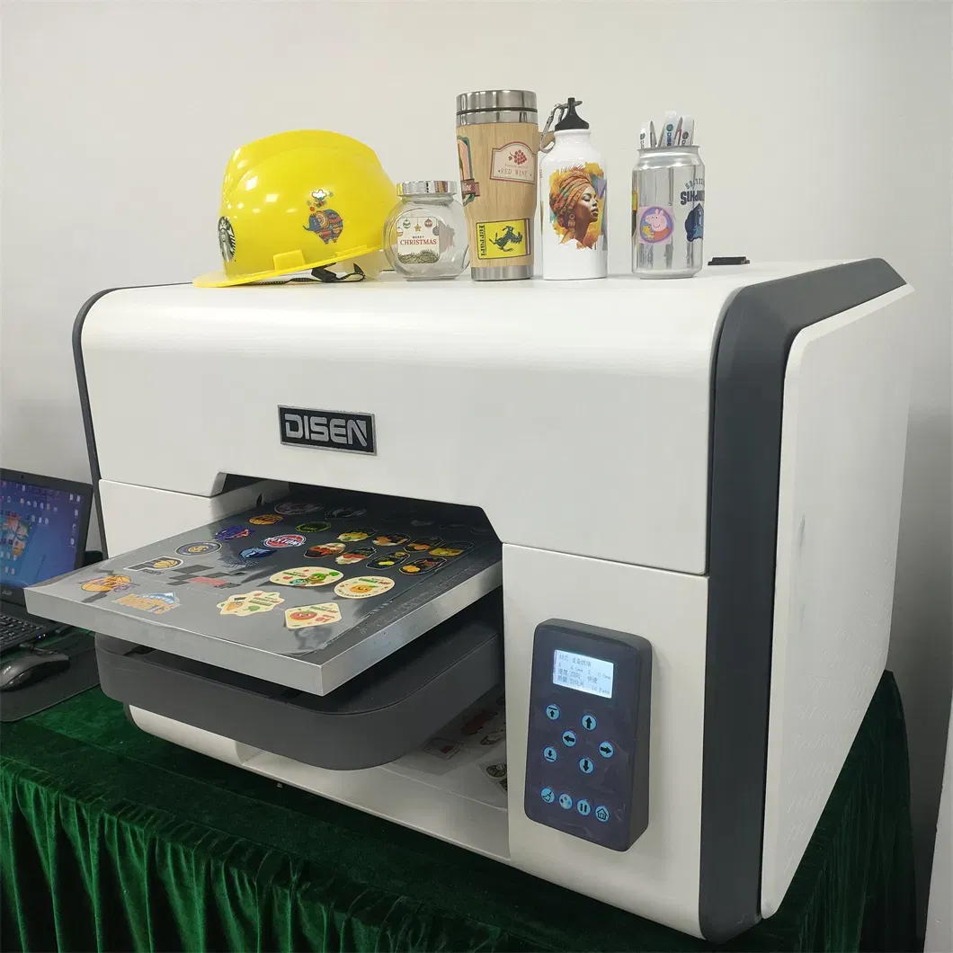 Универсальная цифровая печатная машина Dtf A4 A3 УФ плоскоформатный принтер