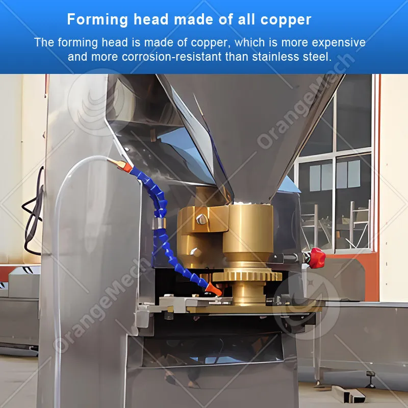 Промышленная машина для формирования рыбных фрикаделек с начинкой 3