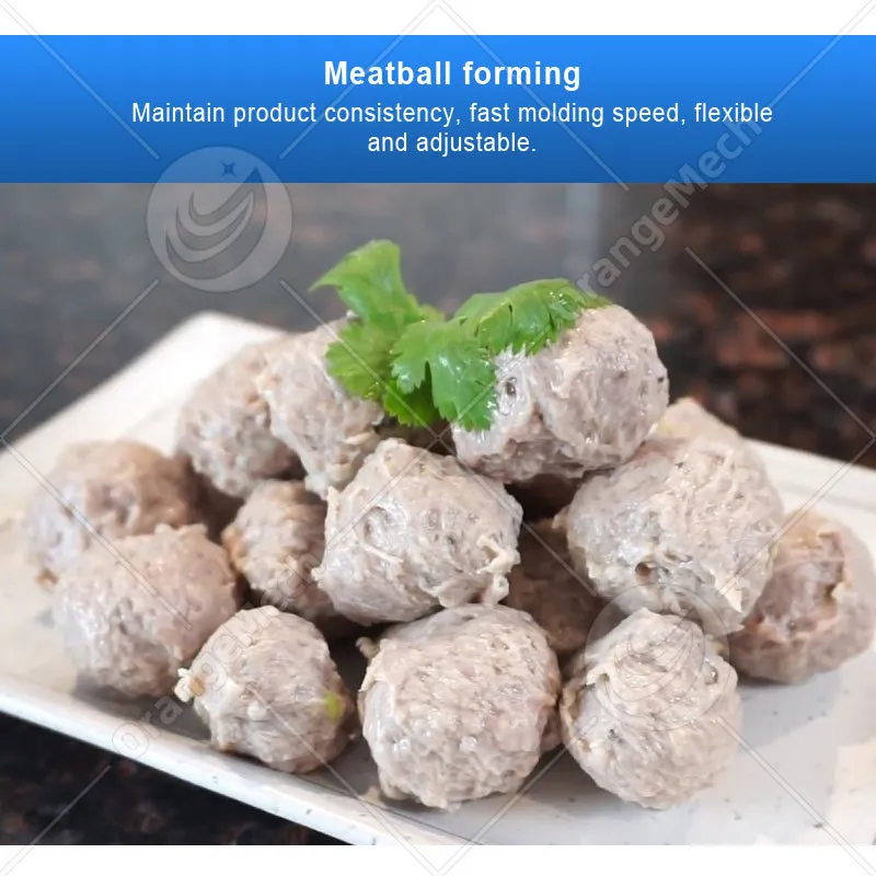 Промышленная машина для формирования рыбных фрикаделек с начинкой 5