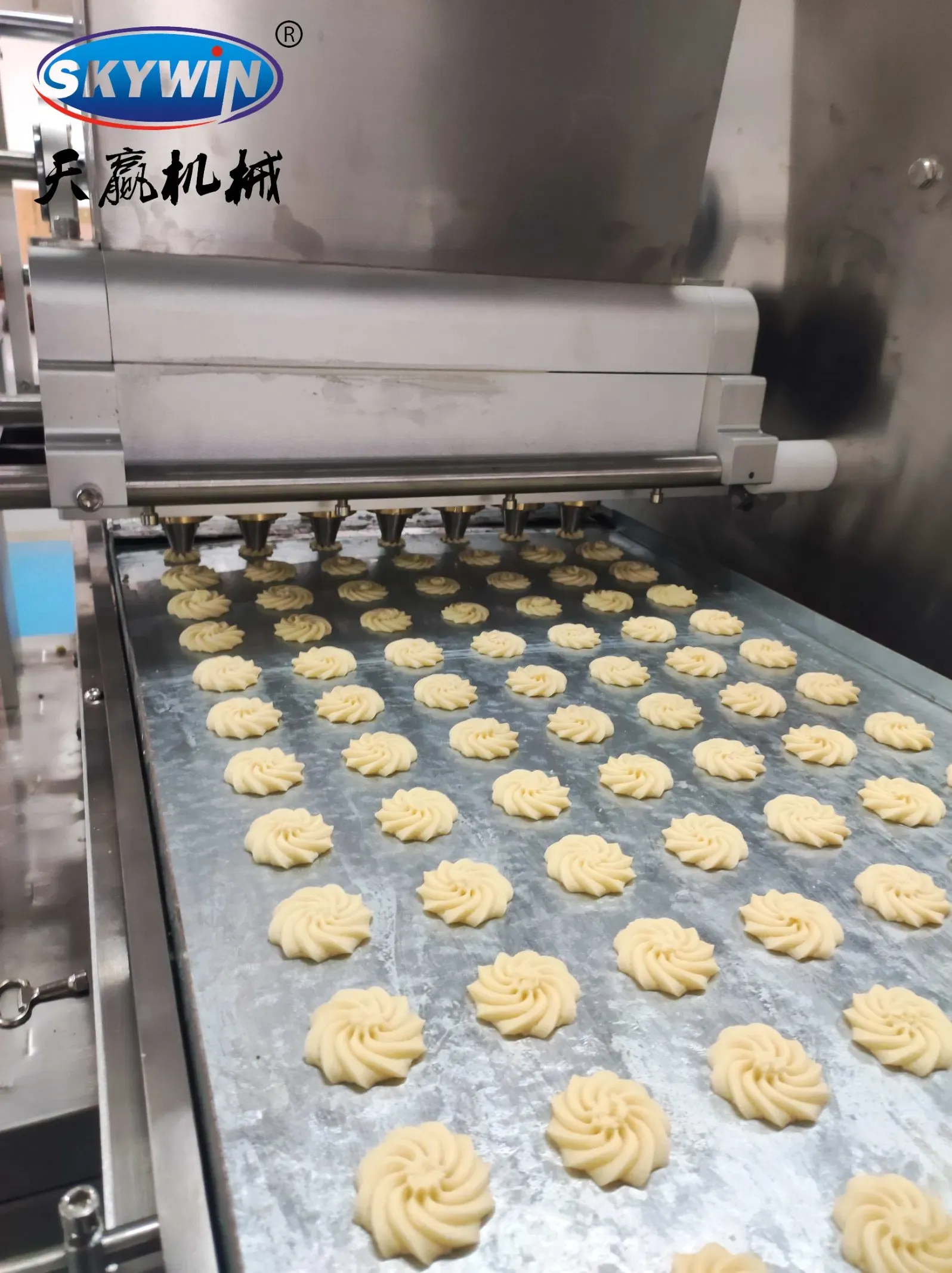 Универсальный дизайн сменного формовочного лотка для машины по производству печенья 3