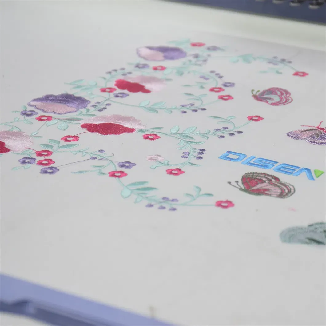 Универсальная машина для вышивки футболок с четырьмя головками 5