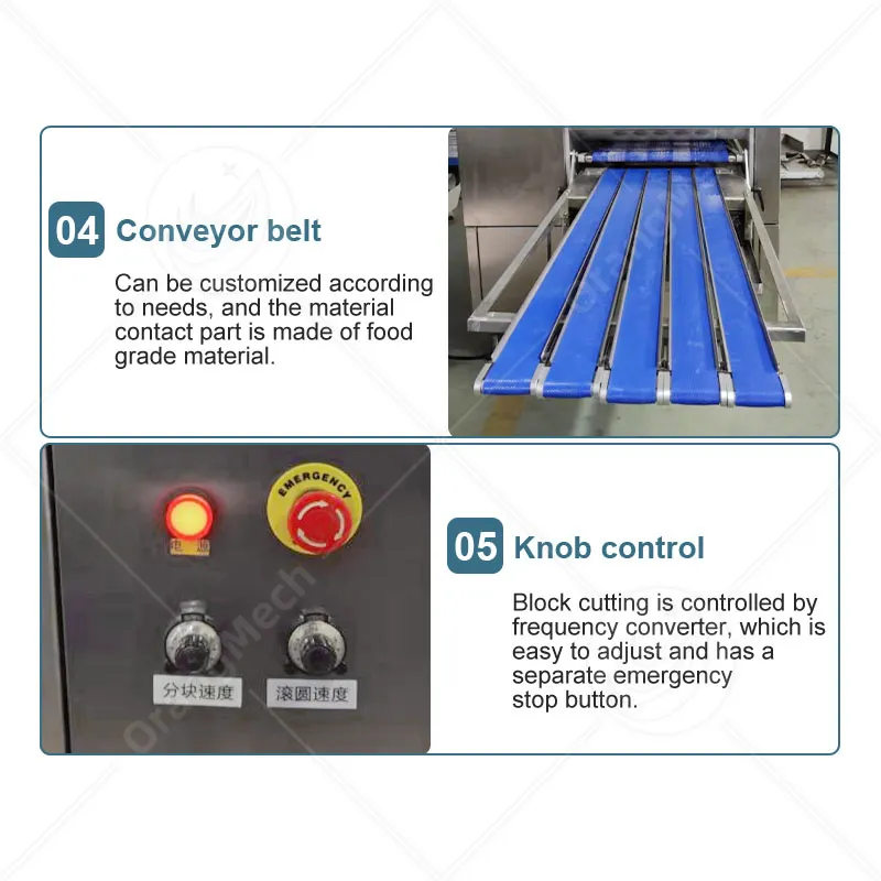 Автоматическая машина для деления и округления теста ORME-DDR-03 3