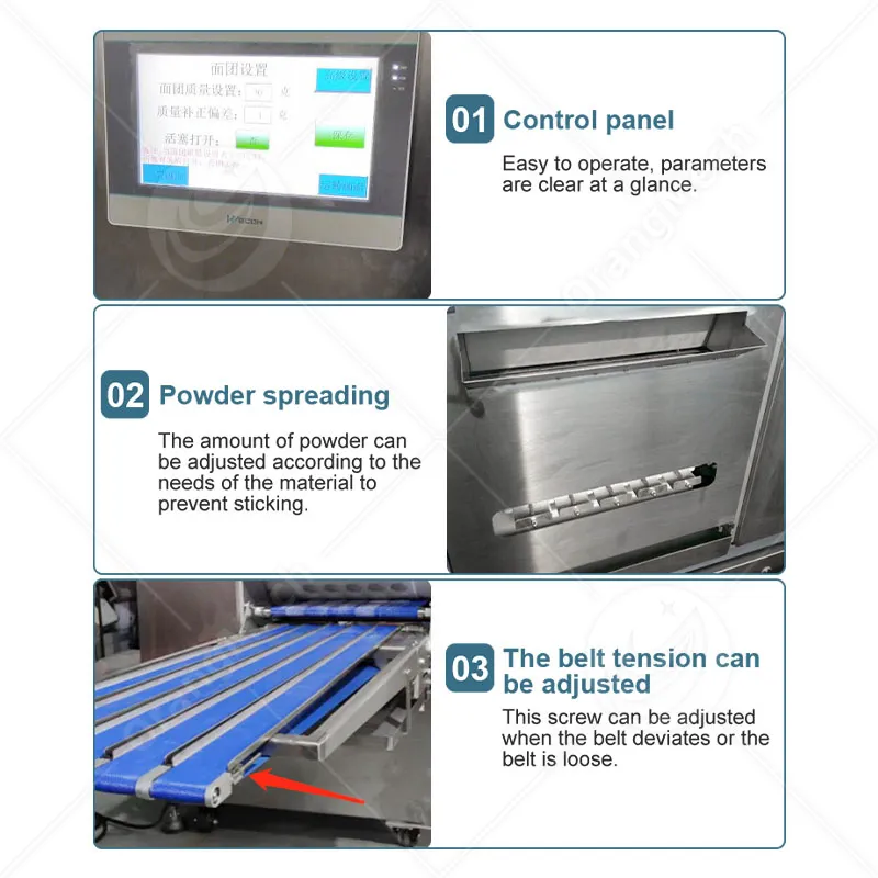 Автоматическая машина для деления и округления теста ORME-DDR-03 2