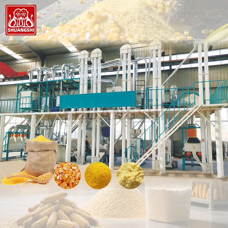 Автоматизированная промышленная мельница для зерна