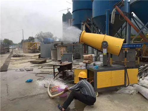 Система распыления воды для уменьшения пыли и тумана 6