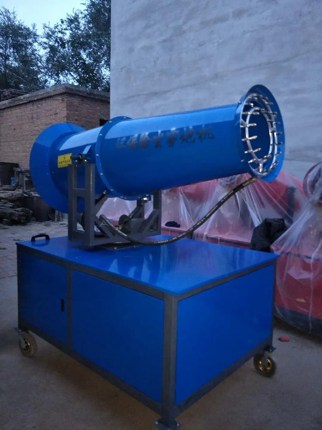 Система распыления воды для уменьшения пыли и тумана 3