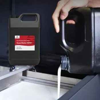 Белая фоточувствительная смола WH01 для SLA 3D принтера высокой точности и долговечности 3