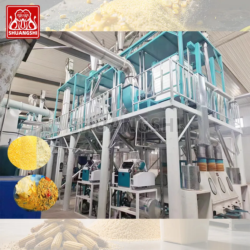 Промышленная кукурузная мука мельница SSM-100TPD