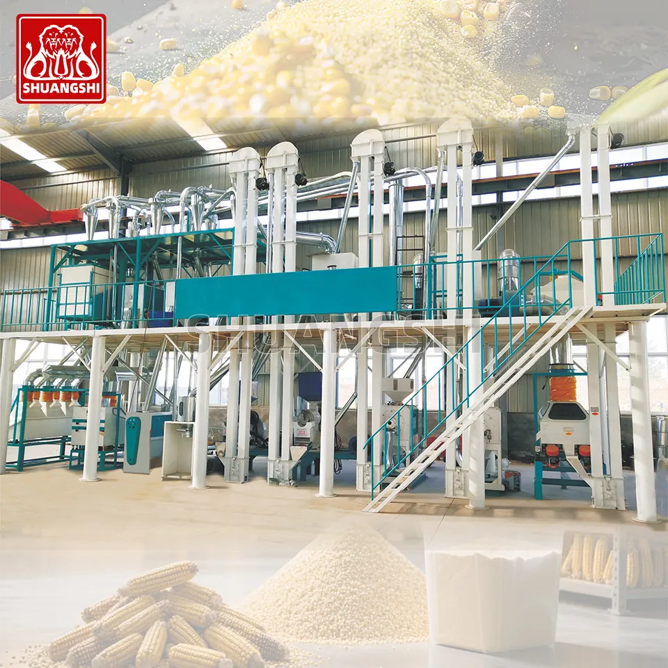 Промышленная кукурузная мука мельница SSM-100TPD 2