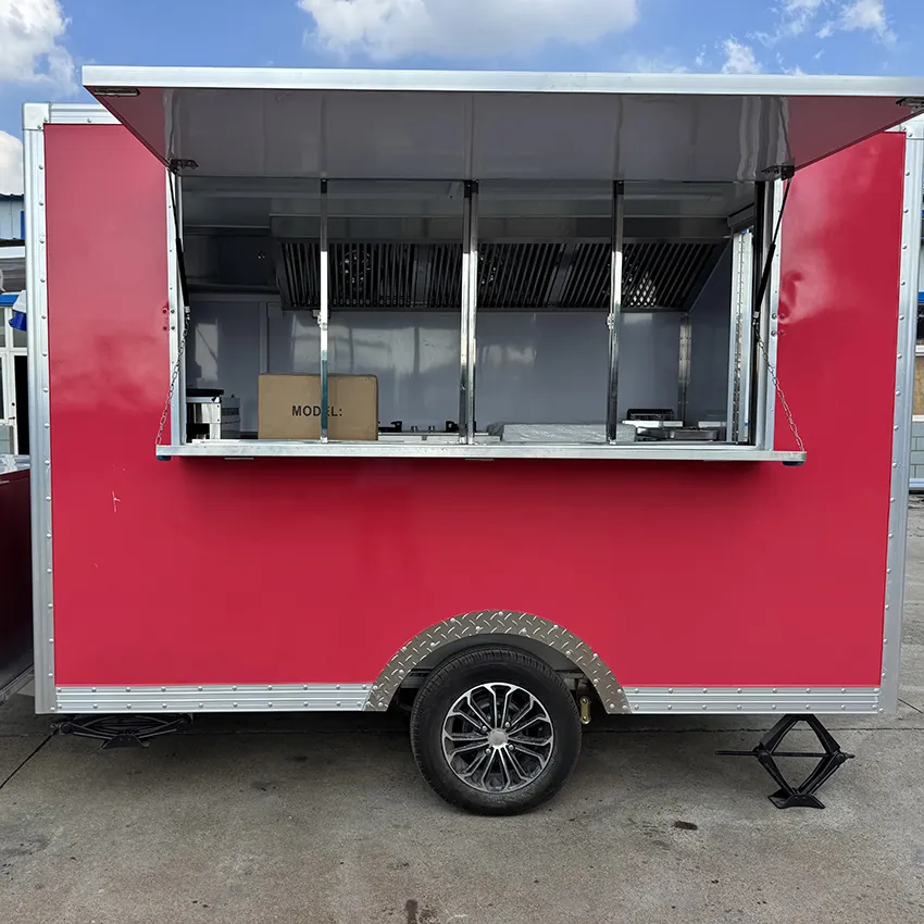 Мобильный продуктовый трейлер на продажу 3