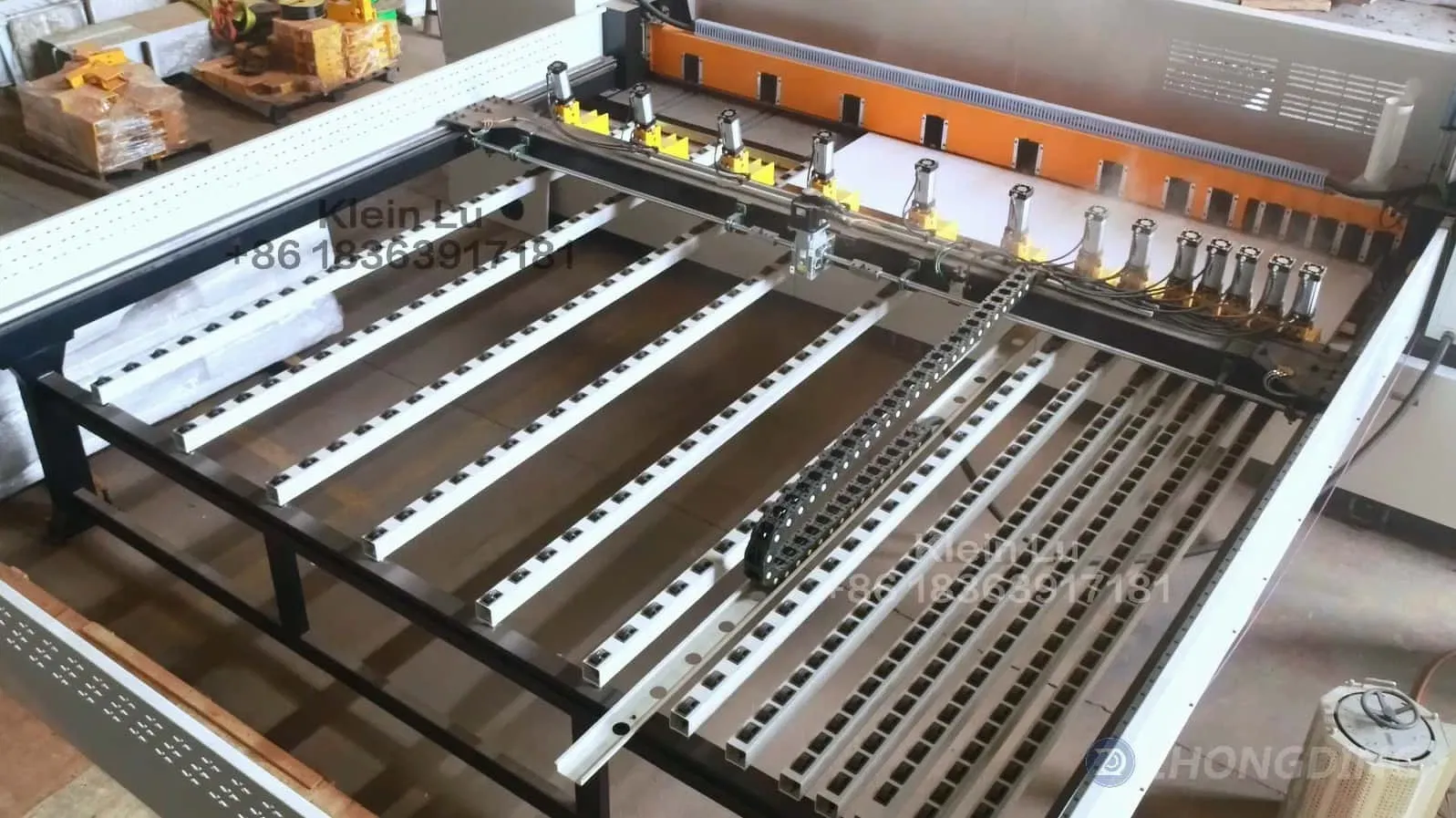 Автоматический станок с подачей, прецизионная ЧПУ компьютерная панельная пила MJ330 4