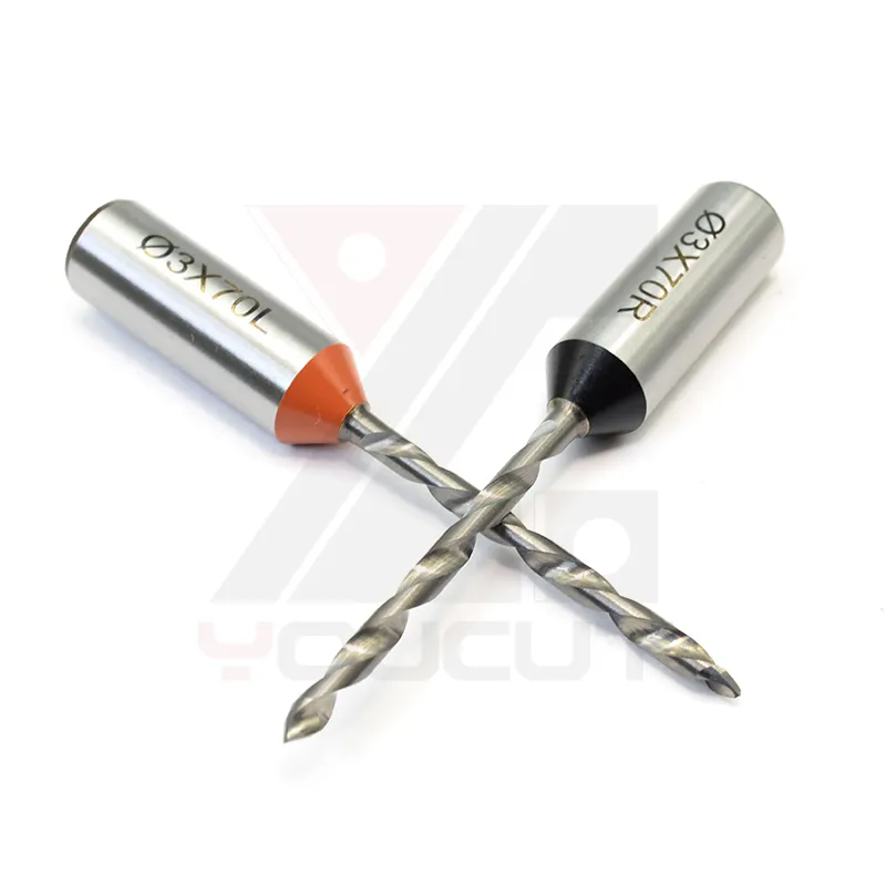 Сверло для дерева с острым концом, цельный хвостовик, HSS/карбид 2