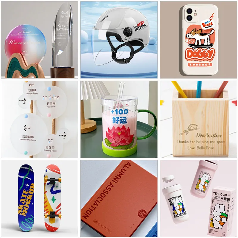 Профессиональный струйный принтер XP600 A3 с УФ-печатью 4