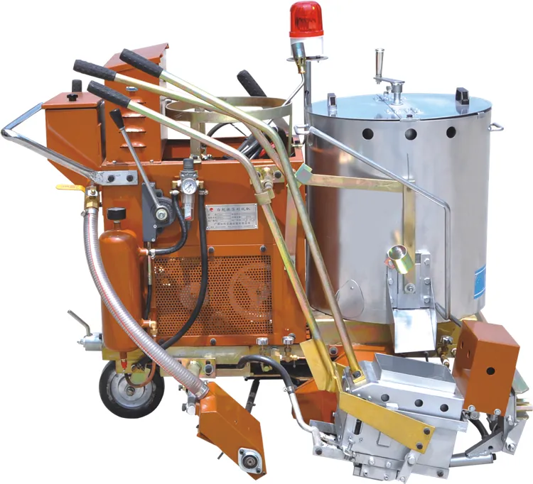 Автоматическая машина для термопластиковых выпуклых дорожных разметок