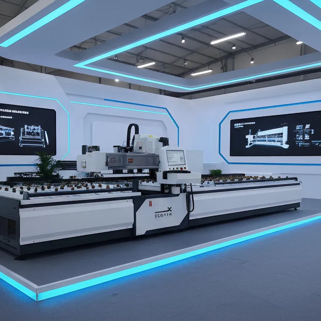 Профессиональный станок для резки и сверления стекла ZXLB-ZXK81200