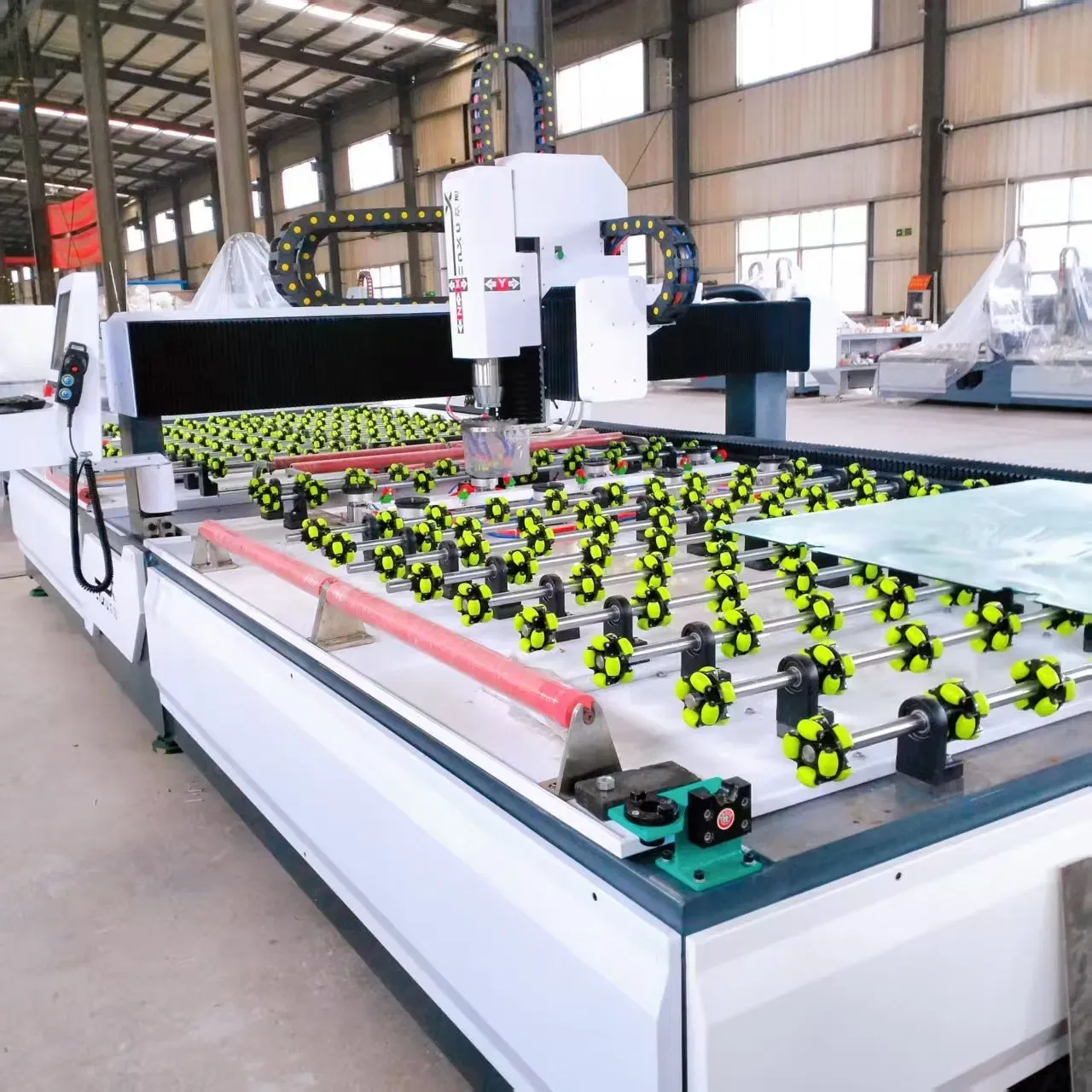 Профессиональный станок для резки и сверления стекла ZXLB-ZXK81200 2