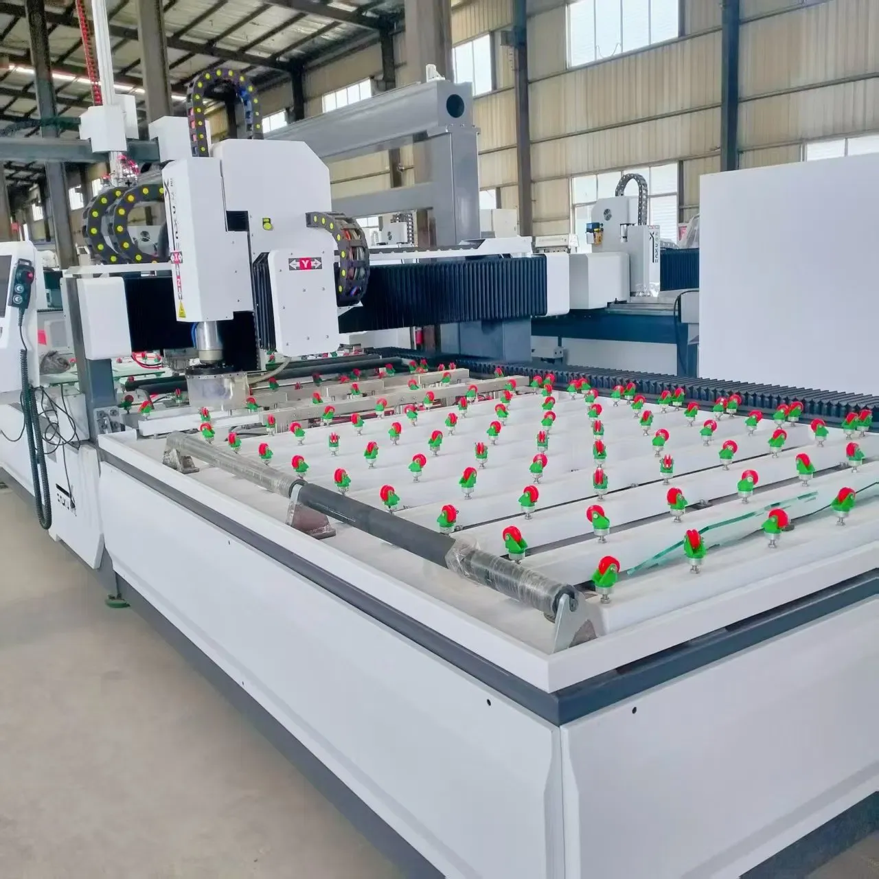 Профессиональный станок для резки и сверления стекла ZXLB-ZXK81200 5