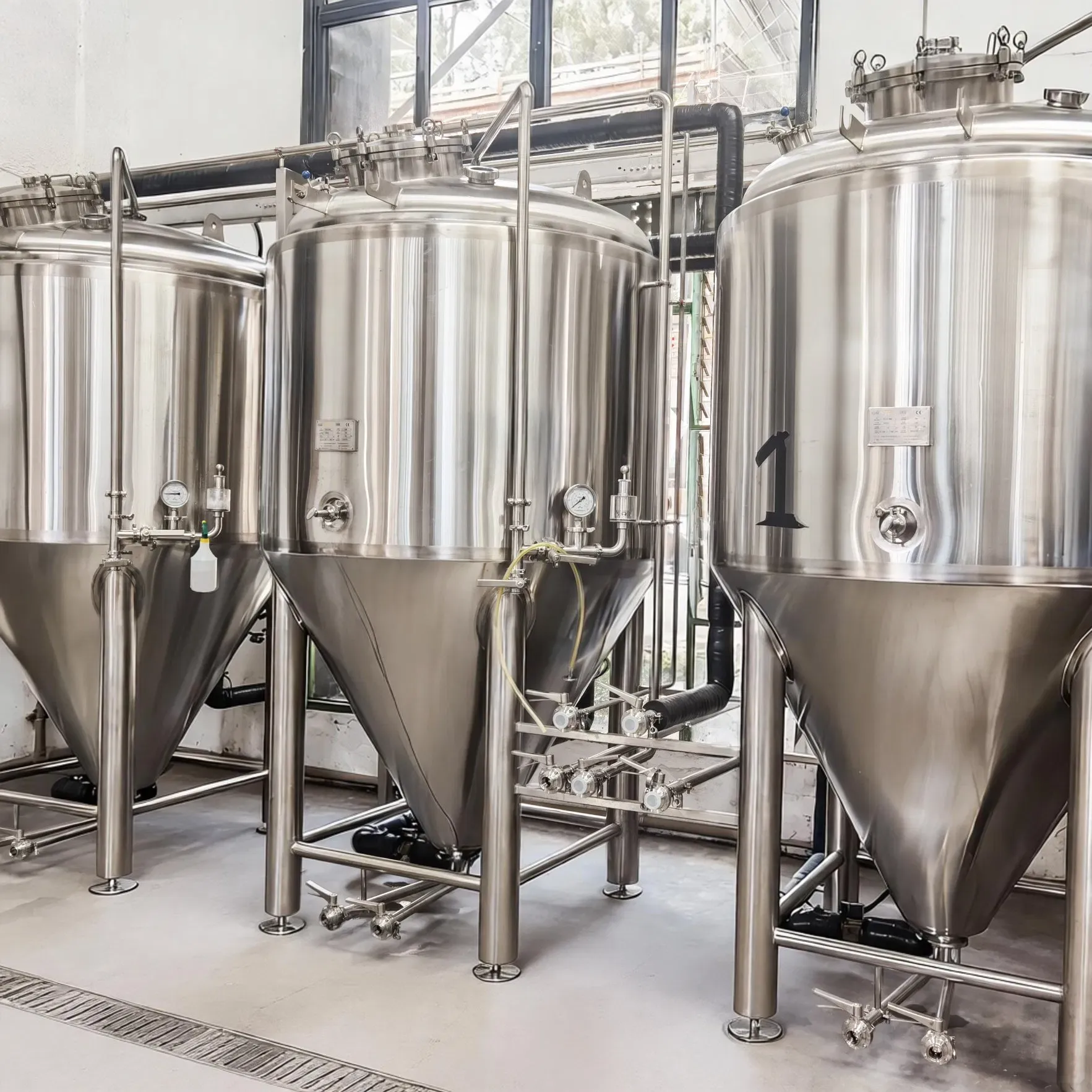 Кастомизированный танк для ферментации пива Zybrew, конусный ферментер, юнитанк на продажу 2