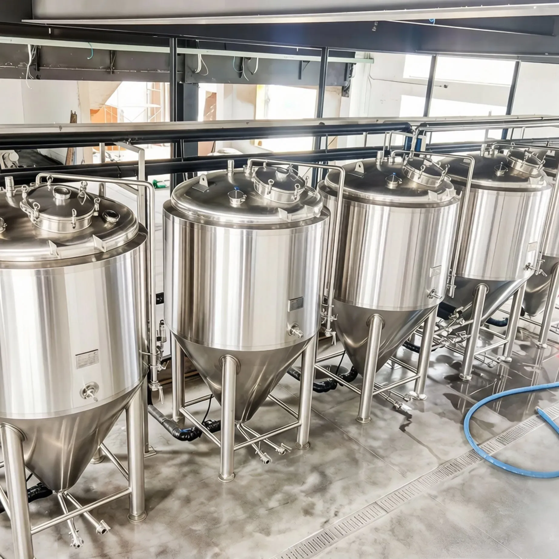 Кастомизированный танк для ферментации пива Zybrew, конусный ферментер, юнитанк на продажу 4