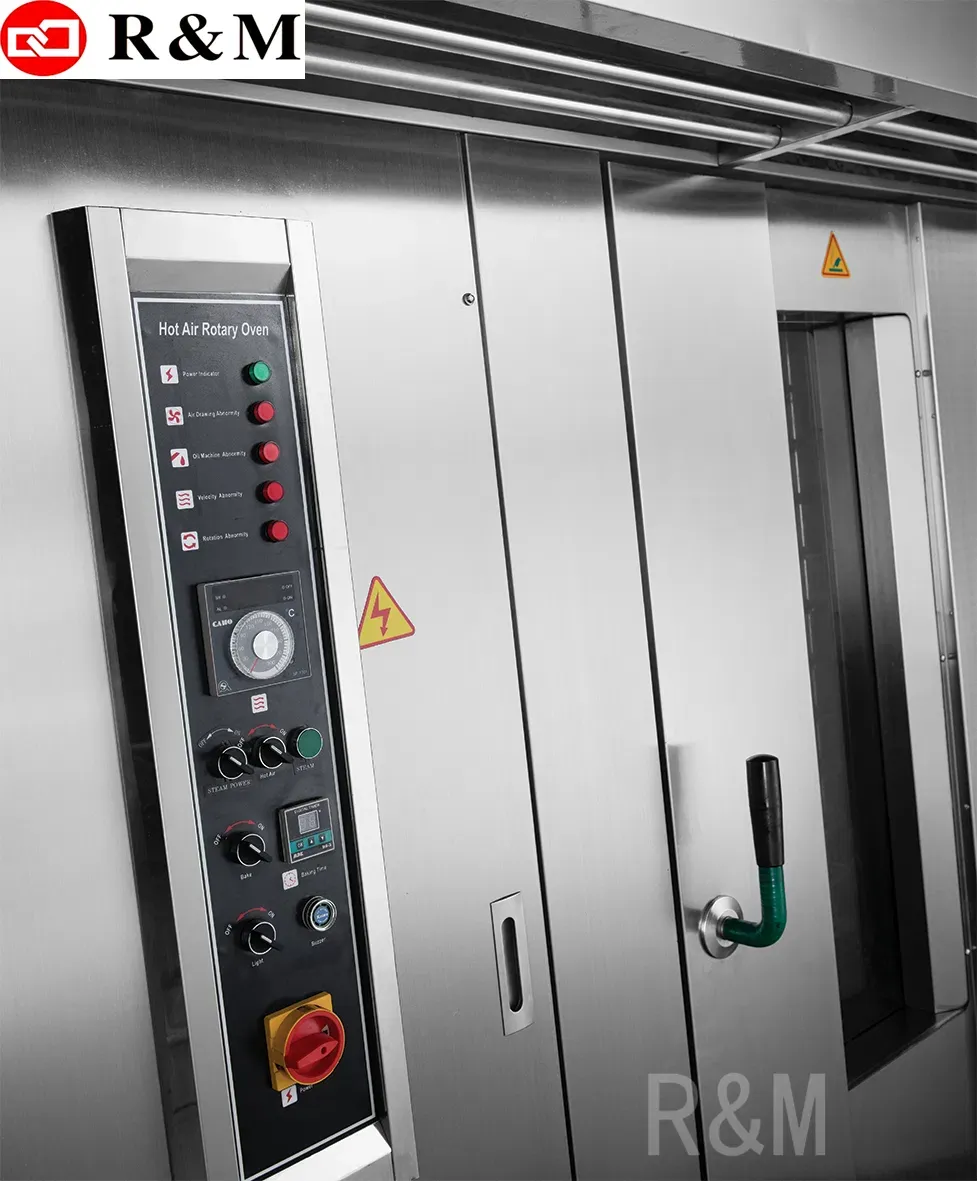 Промышленный ротационный духовой шкаф с горелкой 4
