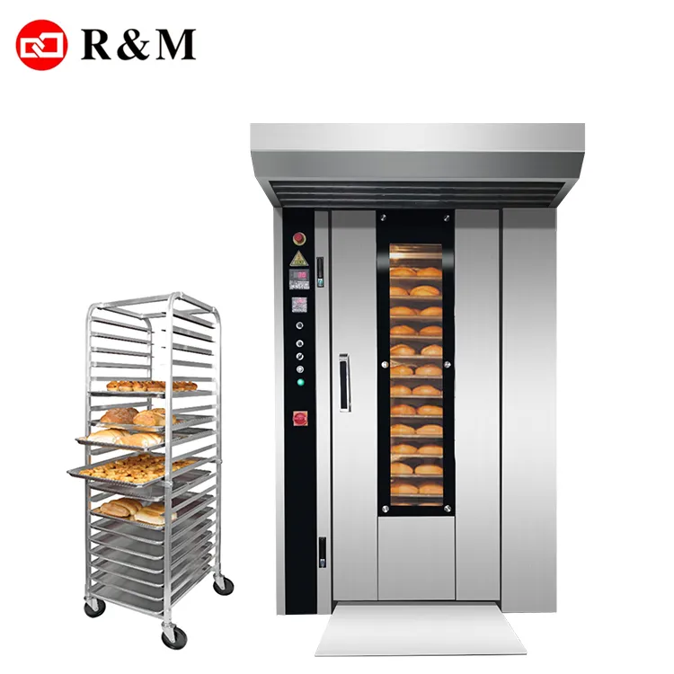 Промышленный ротационный духовой шкаф с горелкой 6