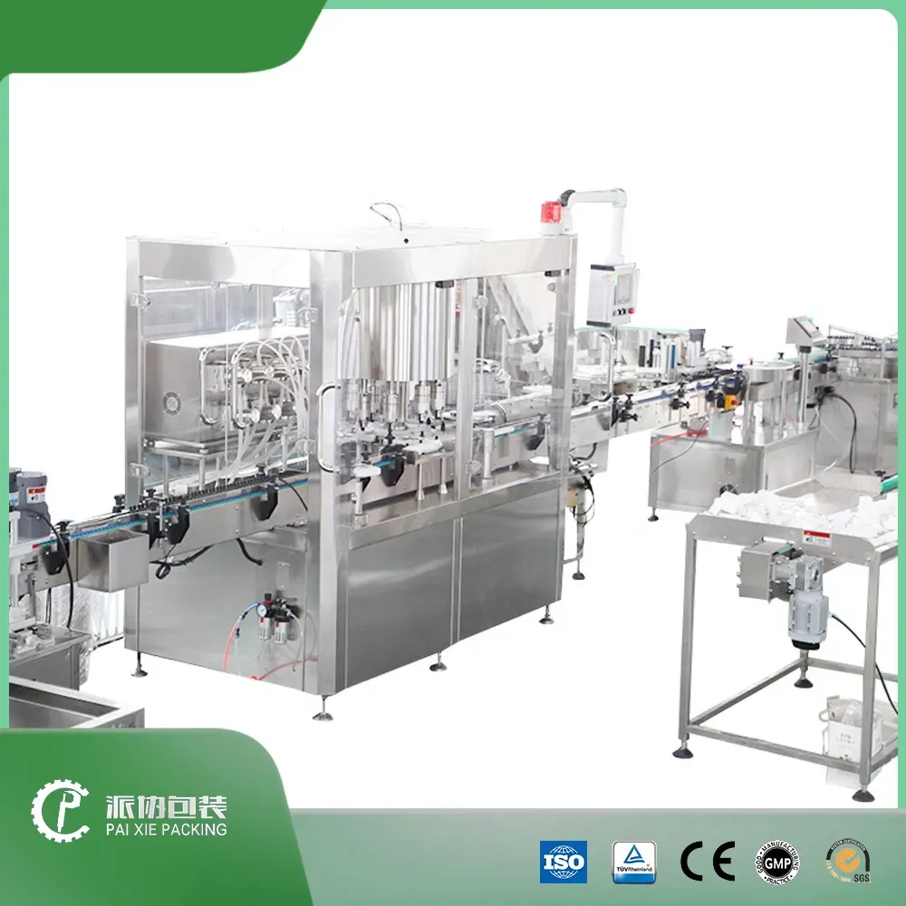 Автоматическая поршневая наполнительная машина для жидкостей 5