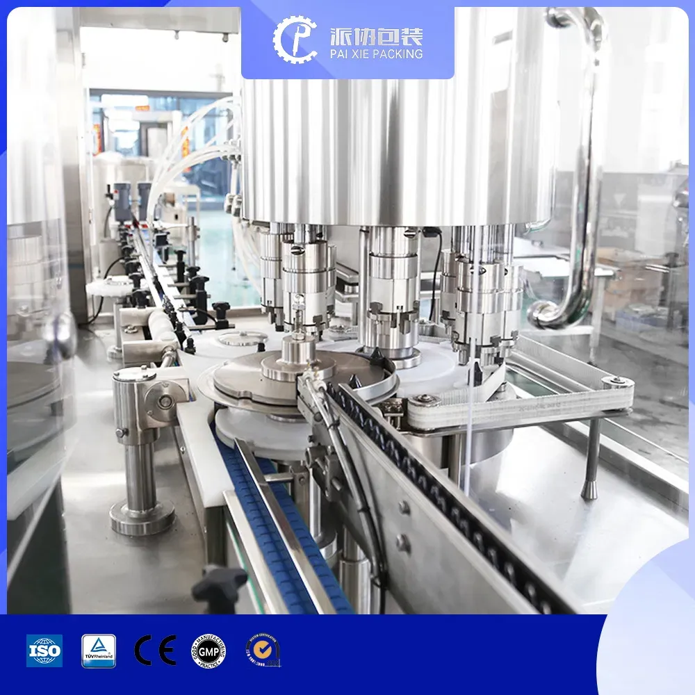 Автоматическая поршневая наполнительная машина для жидкостей 2